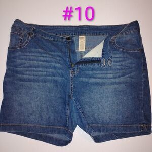 Faded Glory Classic Blue Jean Shorts